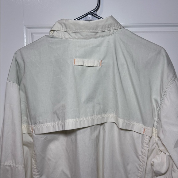 Bill Dance button up, long sleeve fishing shirt off white men's size x-large - Picture 9 of 10